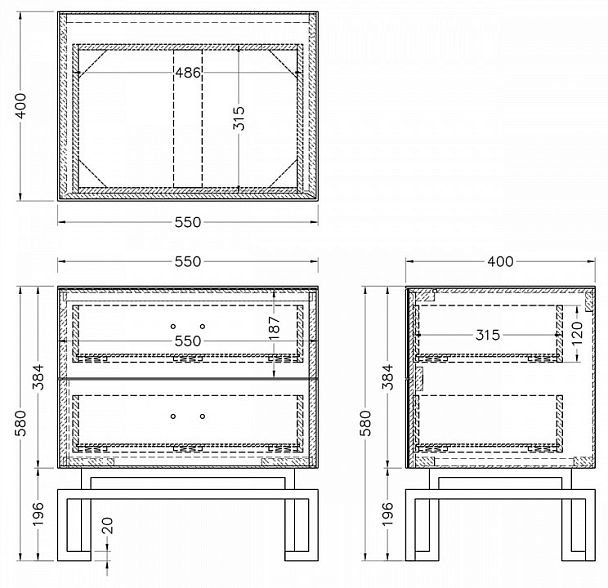 Тумбочка KFG085-NI - Вид 5
