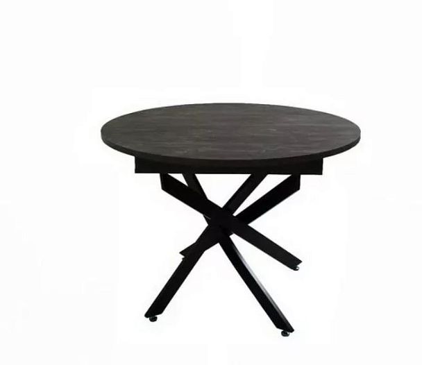 Стол НАНТ ЛДСП, d1000(1310)*1000, Артвуд Темный Артвуд Темный - Вид 1