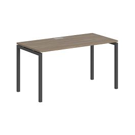 Стол Sigma Стол 1200х600х750 / профиль: 40х40 антрацит; столешница: дуб темный - Фото предпросмотра