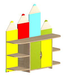 Стеллаж Карандаши СЛТ-040 - Фото предпросмотра