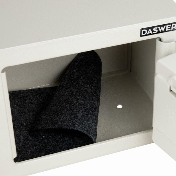 Сейф мебельный DASWERK SC-170EL (170х230х170 мм), электронный замок, бежевый, 291340 - Вид 9
