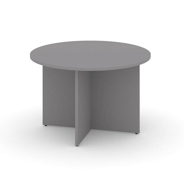 Стайл Проджект Стол переговорный круглый SN-D.SPRG-004 Серый Пепел 1180*1180*750 - Вид 1