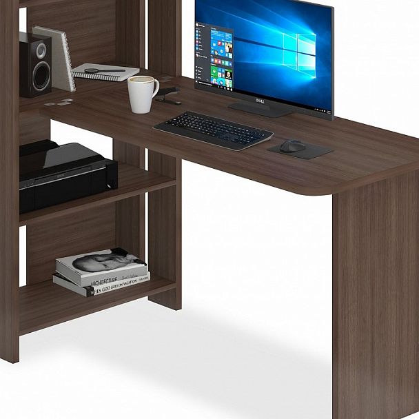 Стол компьютерный Домино Lite СТЛ-ОВ+С120Р Шамони - Вид 3