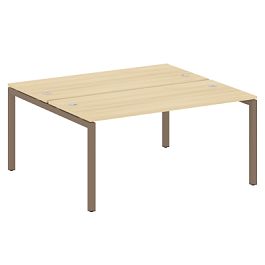 Metal System Quattro Р. ст. на П-образном м/к 50БП.РАС-СП-2.4 Акация/Мокко металл 1600*1475*750 - Фото предпросмотра