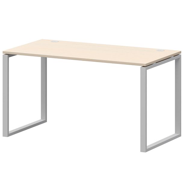 Стол на металлокаркасе на металлокаркасе АМ.О-005.60 Бук/Белый 1800x600x760 Арго-М - Вид 1