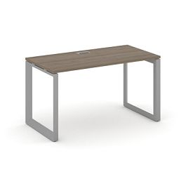 Стайл Проджект Некст / Style Project Next Стол письменный SN-59O.SP-012 Вяз Благородный/Металл Серый/Серебро Заглушка 1180*700*750 - Фото предпросмотра