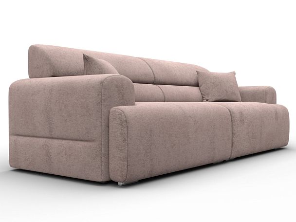 Диван прямой Лига-109 НПБ Велюр бежевый - Вид 3