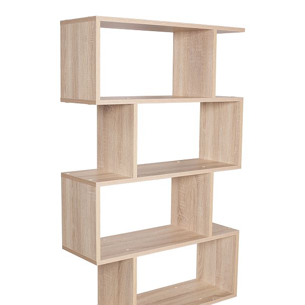 Стеллаж BRABIX "Scandi SH-008", 730х250х1760 мм, 6 секций, ЛДСП, дуб сонома, 641898, ЦБ013658-2 - Вид 18