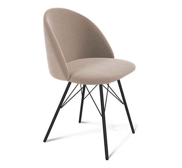 Стул Sheffilton SHT-ST35/S37 латте/черный муар - Вид 2