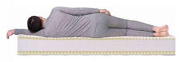 Матрас полутораспальный Roll Massage Season Big 2000x1200 - Вид 4