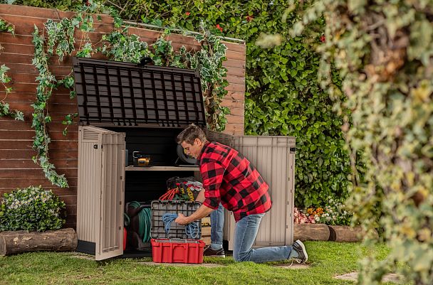 Ящик "STORE IT OUT MIDI UPGRADED BEIGE BROWN" - Вид 3