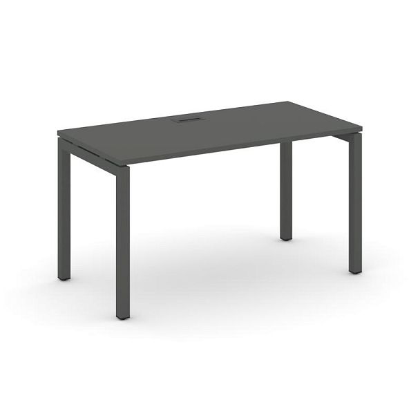 Стайл Проджект Стол письменный SN-5P.SP-004 Антрацит/Металл Антрацит 1580*600*750 - Вид 1