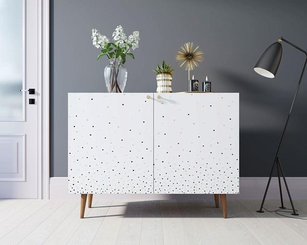 Комод Berber две дверки 15 принт арт BB04/Print_15 - Вид 4