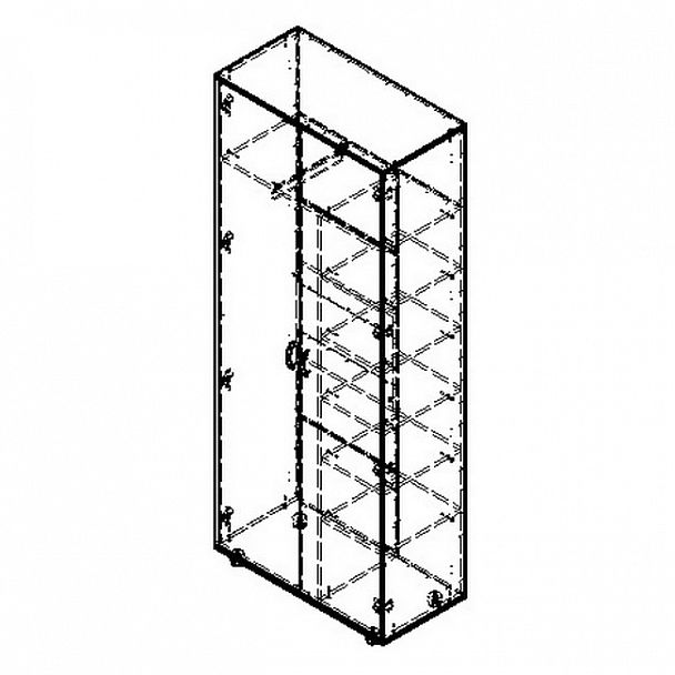 Шкаф для одежды "Дельта-2" - Вид 4