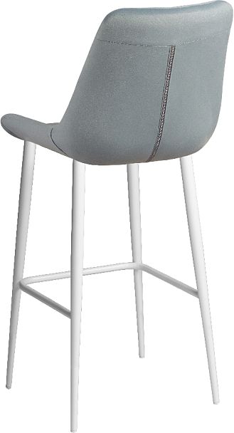 Комплект барных стульев Эйден, Confetti dusty blue/белый, 2 шт. - Вид 5