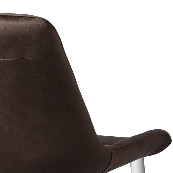 Комплект барных поворотных стульев Эйден, Confetti coffee/белый, 3 шт. - Вид 9