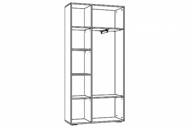 Шкаф платяной Livorno НМ 013.36 - Вид 3