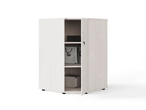 ЛАЙТ / LIGHT RLG053-8x8 Угловой шкаф 80x80x113 Дуб Молочный - Вид 2