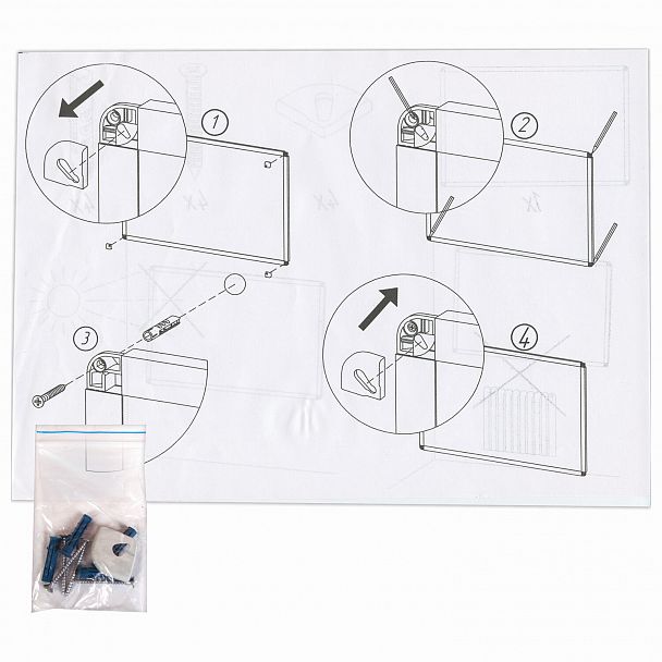 Доска пробковая для объявлений 60х90 см, алюминиевая рамка, ГАРАНТИЯ 10 ЛЕТ, РОССИЯ, BRAUBERG, 231712 - Вид 6