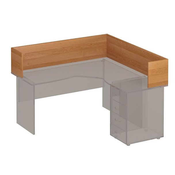 Настольная перегородка-угол Формула ФР 424 ольха европейская - Вид 1