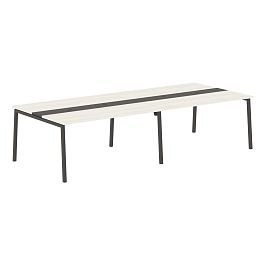 Конференц стол ELCT 3114 Ясень Траун/Мокко 3132х1346х750 EDIS - Фото предпросмотра