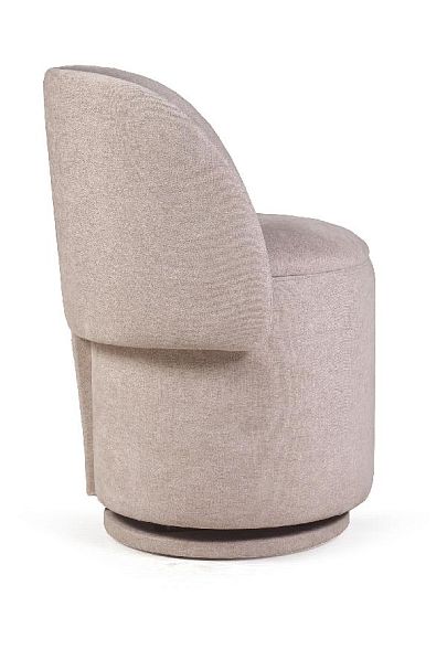 Пуф с кручением Bubble, шенилл puffy бежевый - Вид 3