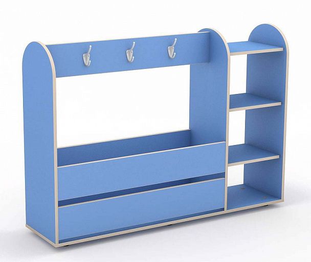 Уголок спортинвентаря (Подставка для игрушек П 10) - Вид 2