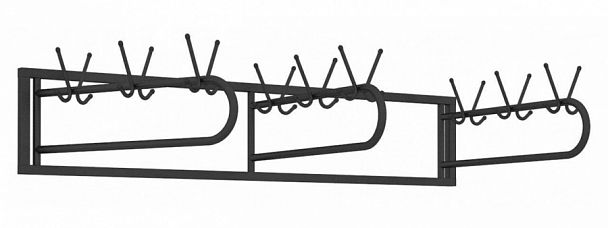 Вешалка настенная 18 крючков "951" - Вид 1