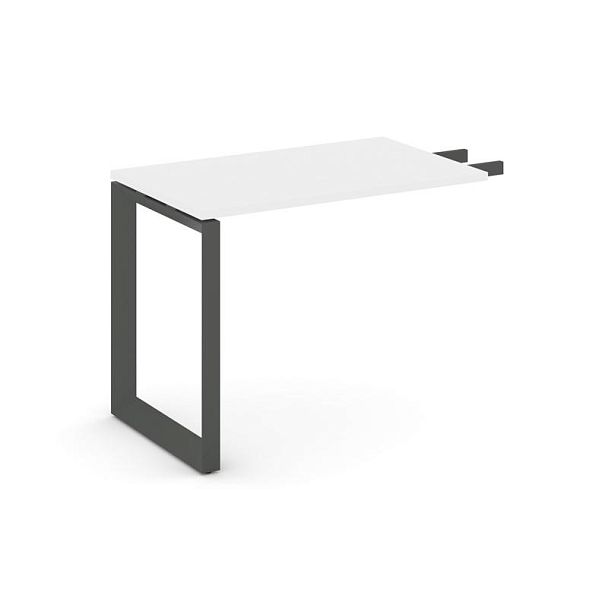 Style Project Next Брифинг-приставка SN-59O.BR-004 Белый/Металл Антрацит 1180*600*750 - Вид 1