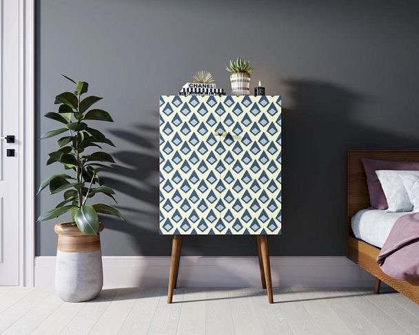 Комод на высоких ножках Berber 13 принт арт BB09/Print_13 - Вид 4