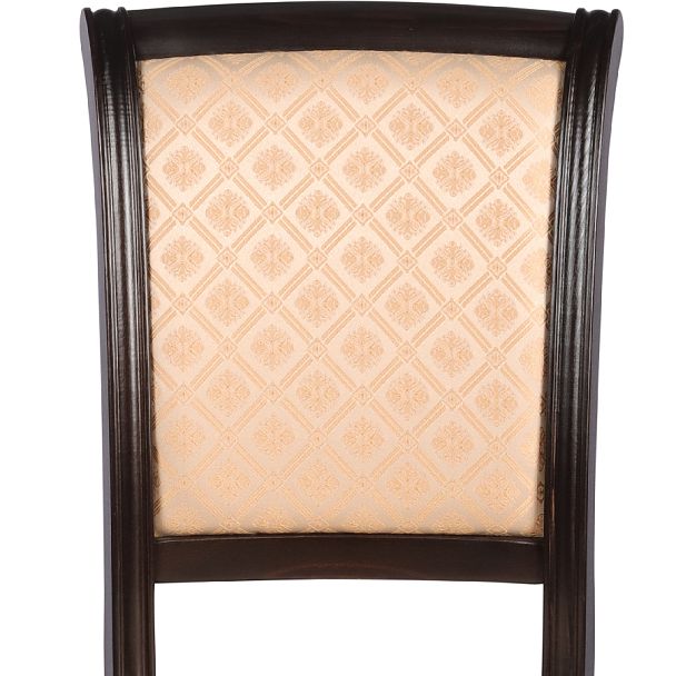 Комплект деревянных стульев с мягким сиденьем Арктос Венге/Бежевый жаккард, 4 шт. - Вид 7