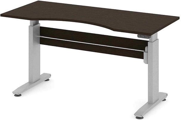 Стол офисный рабочий "Трансформер"  ПК-ТРС-СТЭ180Х80/ЭРД-В1-179 дуб ферраре - Вид 1
