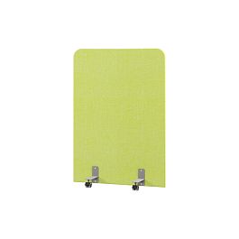 Перегородка акустическая прямая Everprof EVO Acoustic на роликовых опорах 1000х28х1400 Ткань Romeo 07 - Фото предпросмотра