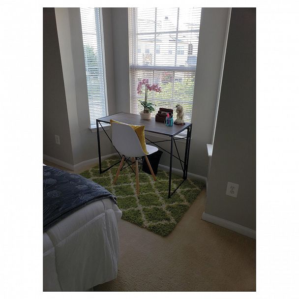 Стол на металлокаркасе BRABIX "LOFT CD-002", 1000х500х750 мм, складной, цвет морёный дуб, 641212 - Вид 15