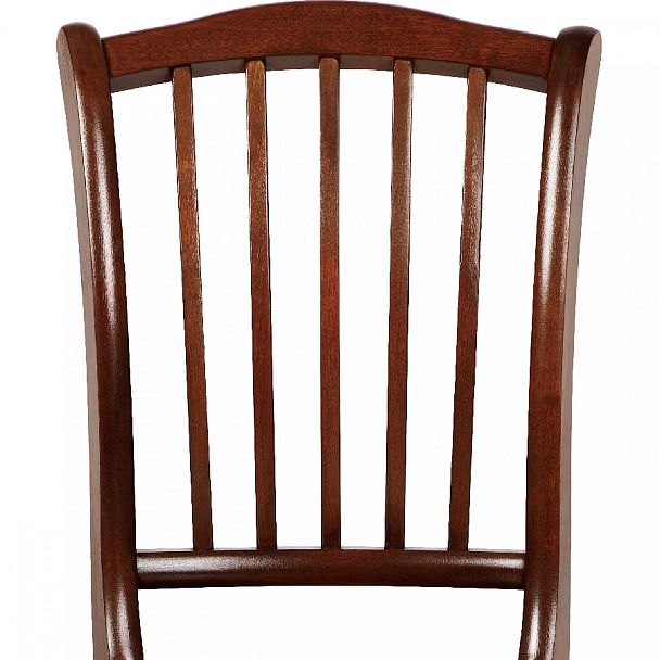 Комплект деревянных стульев с жестким сиденьем Элин Темный орех, 3 шт. - Вид 7