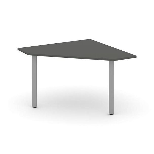 Стайл Проджект Угловой элемент перег. стола SN-6.UPRG-031 Антрацит/Металл Серый 1180*1180*750 - Вид 1