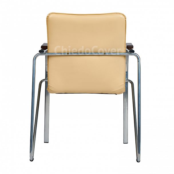 Стул Самба, бежевый, каркас хром - Вид 6