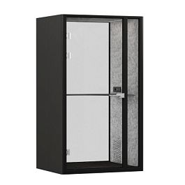 SoundCube RV UNO+ з/с-стекло  SDC-1.2-GL Антрацит/Зимний Лес/Антрацит/Прозрачный/Серый 1300*1070*2278 - Фото предпросмотра