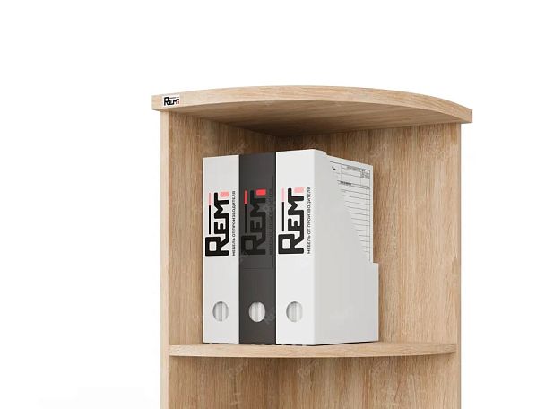 ЛАЙТ / LIGHT RLG030-35x35 Угловой стеллаж 35x35x183 Дуб Сонома - Вид 5