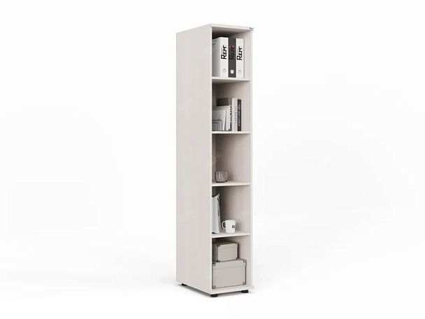 ЛАЙТ / LIGHT RLG026-35x55 Узкий стеллаж 35x55x183 Дуб Молочный - Вид 3
