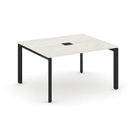 Style Project Next Стол переговорный SN-59P.SPRG-032 Дуб Наварра/Металл Черный 1180*1180*750 - Фото предпросмотра