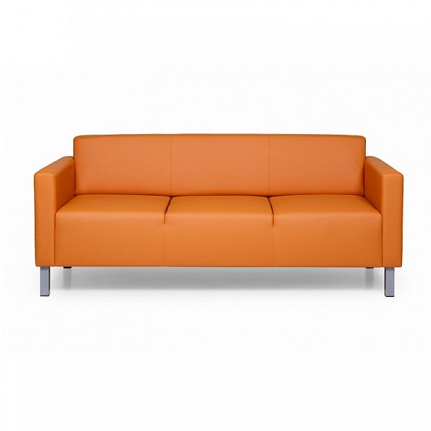 Диван трехместный "Евро" бежевый - Вид 7