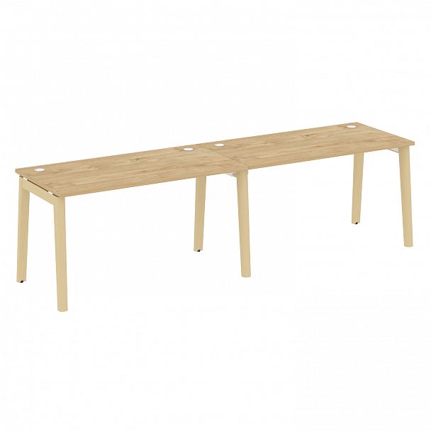 Рабочая станция "Onix wood" OW.RS-2.3.7 тиквуд светлый/дуб светлый - Вид 1