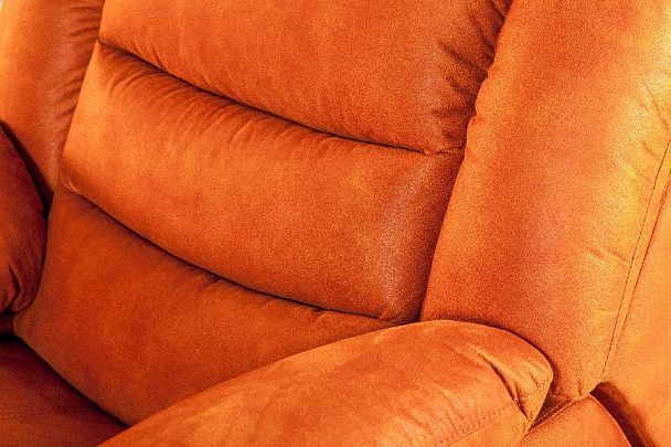 Ridberg диван-кровать прямой замша рыжий - Вид 6