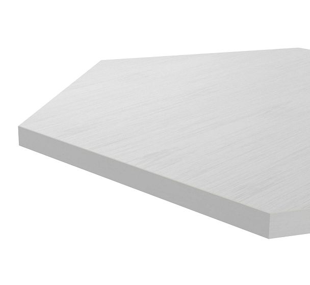 Столешница Sheffilton SHT-ТT20 70 ЛДСП серебристый матовый - Вид 4