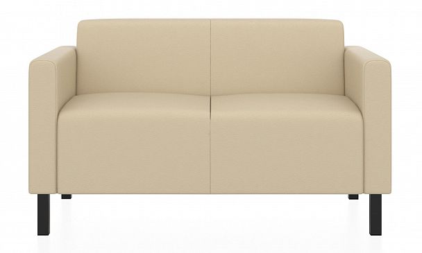 Диван двухместный "Евро" бежевый - Вид 1