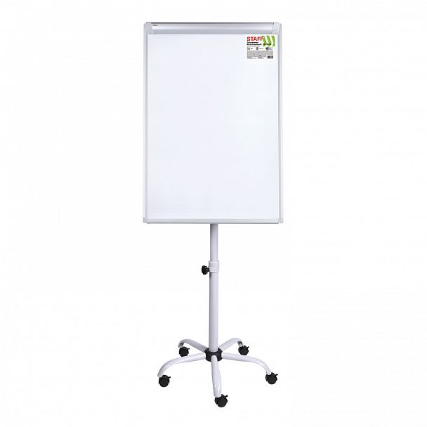 Доска-флипчарт магнитно-маркерная 70x100 см, передвижная, на пятилучии, STAFF, 238003 - Вид 3