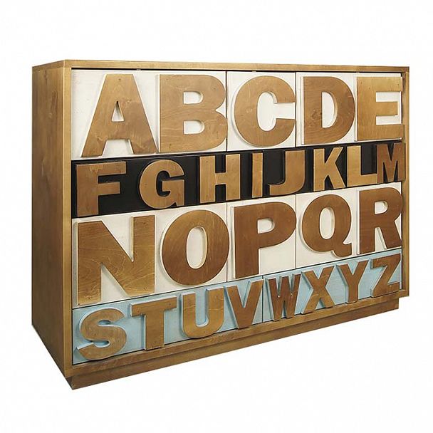 Комод "Aquarelle Birch" AL-01-1 - Вид 3