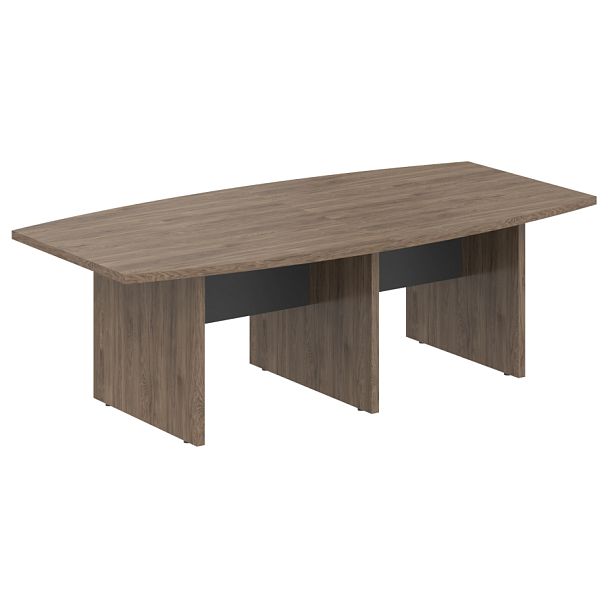 Стол для заседаний MCT 2412.1 Кария Пальмира/Антрацит 2400х1200х750 MORRIS TREND - Вид 1