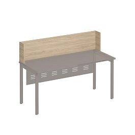 Настольная перегородка Формула МП2 ФР 421 вяз светлый - Фото предпросмотра